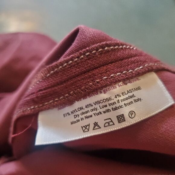 MM Lafleur The Narie Dress - Textured Ponte  chocolate sz 2+ - Picture 5 of 6